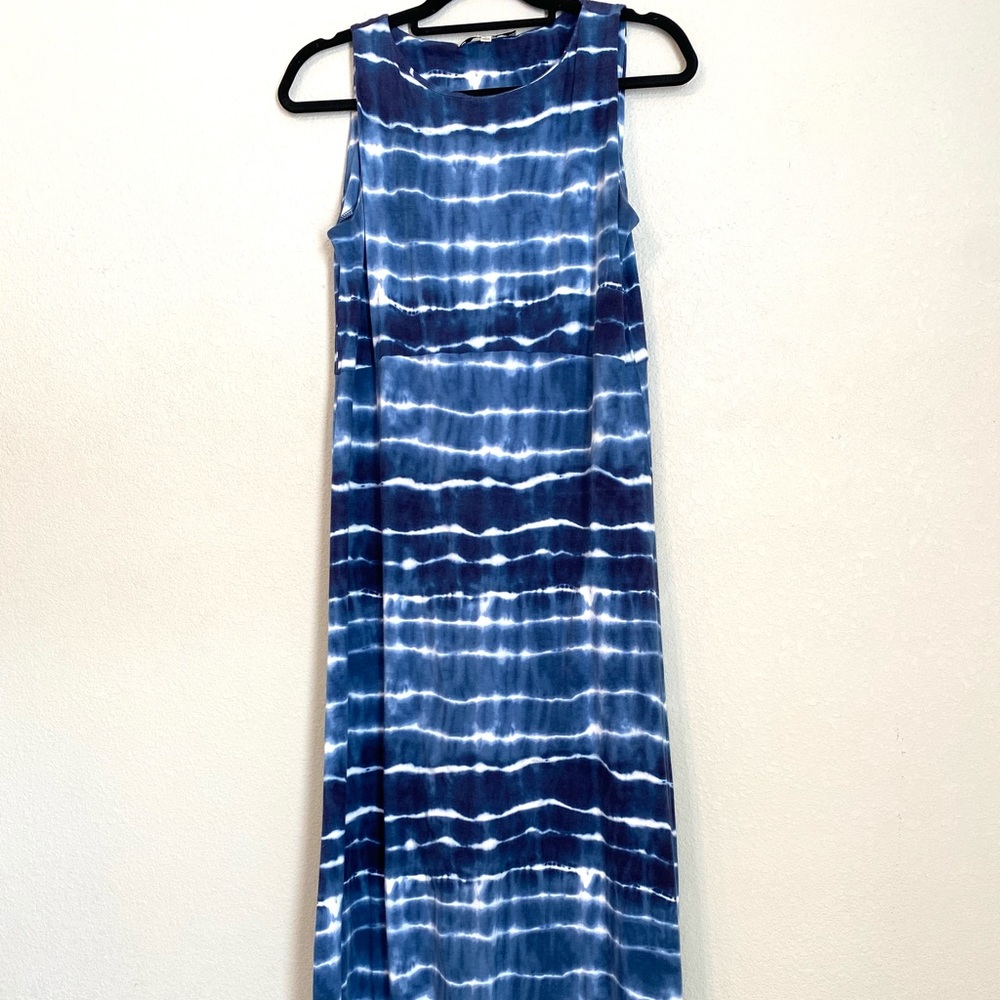 Tie dye maxi dress large